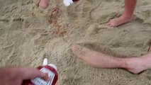 SHARK ATTACK BEACH PRANK 2017!! - HOW TO PRANKS