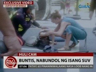 24 Oras: Buntis, nabundol ng isang SUV