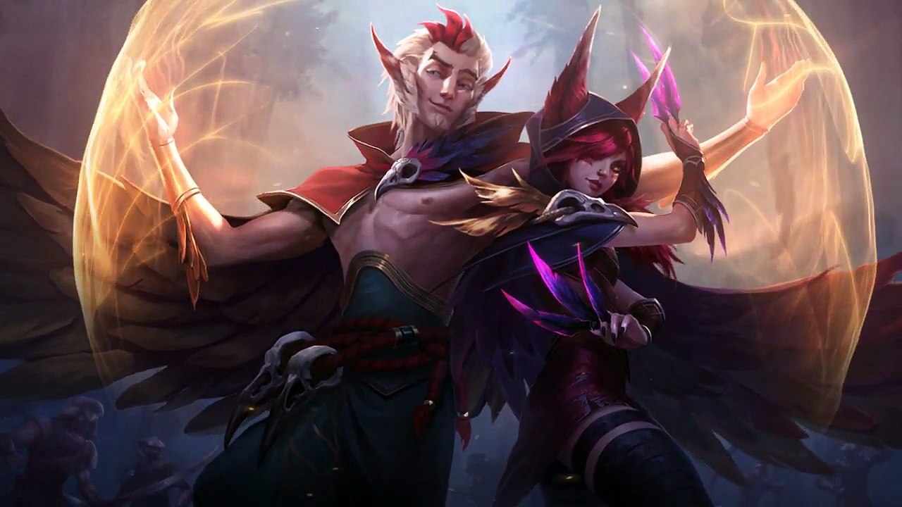 XAYAH & RAKAN Login Theme - League of Legends
