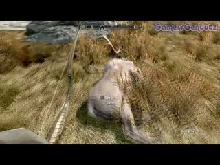 Giant & 2 Mammoth! | TES V Skyrim Genduterz - part 183