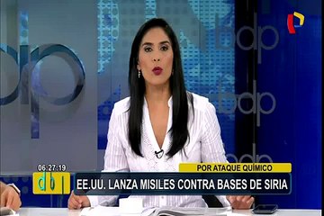 Países se pronuncian por ataque de Estados Unidos en Siria