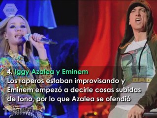 Famosos que se odian A MORIR