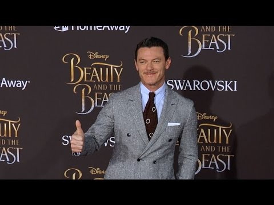 Luke Evans "Beauty and the Beast" World Premiere Red Carpet