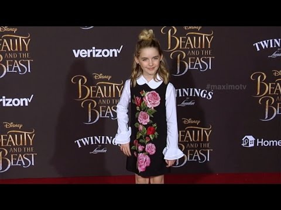 Mckenna Grace "Beauty and the Beast" World Premiere Red Carpet
