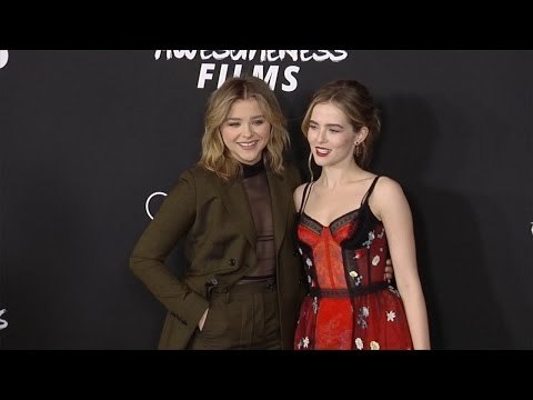 Chloe Grace Moretz and Zoey Deutch Before I Fall Los Angeles Premiere