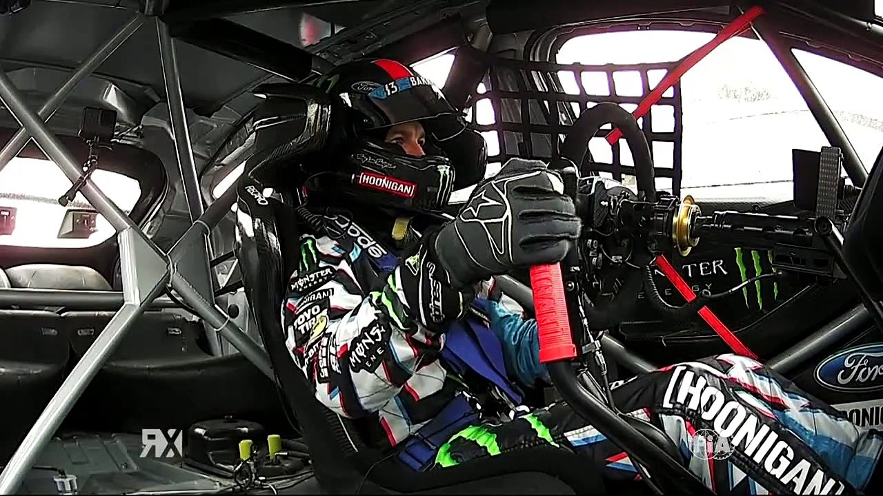 WRX Barcelona 2017 Q2 Start Bakkerud Block Crash