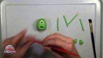 Playdoh Mike Vazovsky [Monsters Inc. Disney Pixar] modeling tutorial for ba