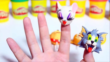 Tom and Jerry Lollipops finger Family468