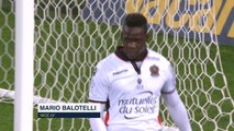 Baloteli double keeps Nice in title race