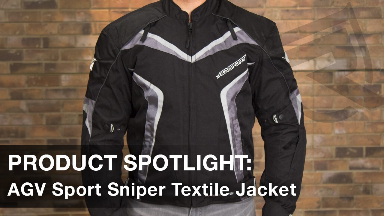 AGV Sport Sniper Motorcycle Jacket Product Spotlight Video | Riders Domain