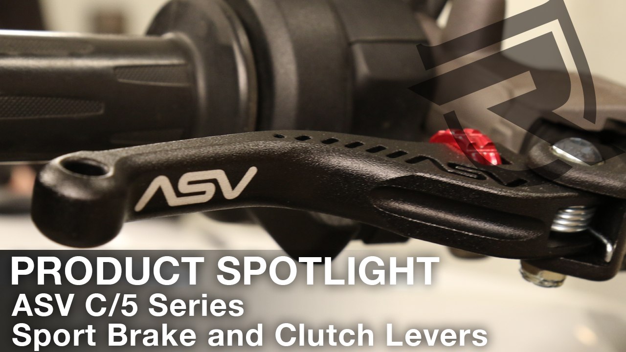 ASV C/5 Series Sport Motorcycle Brake and Clutch Levers Product Spotlight Video | Riders Domain