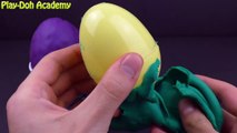 Smurfs Play-Doh Surprise Eggs Cups - S rf, Gargamel, Smurfette