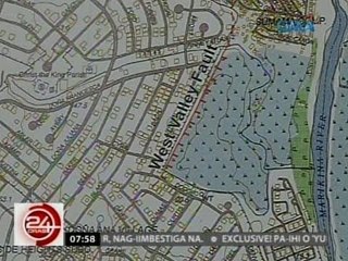 24Oras: Ilang bahay, nakatayo sa dinadaanan ng West Valley Fault