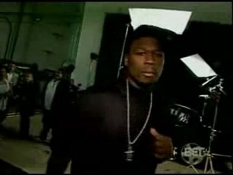 G-Unit Video 50 Cent - 50 with Madonna on video set