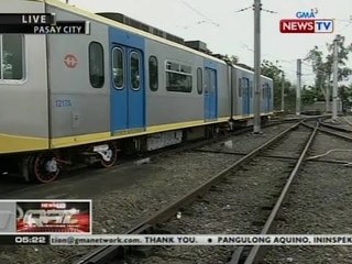 QRT: Dalawang tren ng LRT na nagbanggaan nitong sabado, nasa depot para kumpunihin
