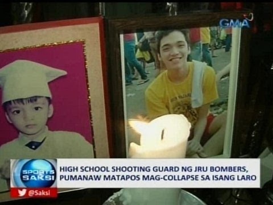 Saksi: JRU high school varsity player na hinimatay sa gitna ng time out, pumanaw