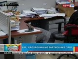 BP: BSP, nagsagawa ng earthquake drill