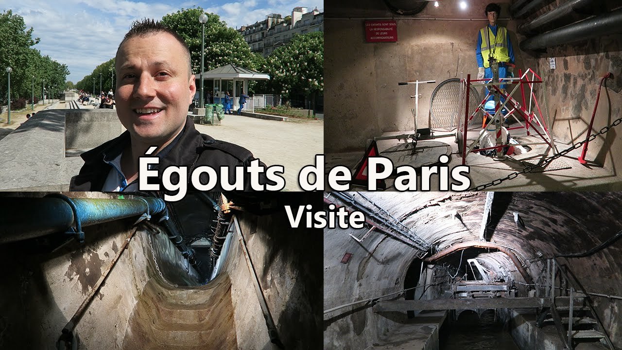 Égouts de Paris La Visite Je Vous Emmène Avec Moi - 1080p60Fps
