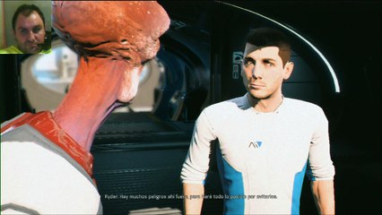 Mass Effect Andromeda, gameplay Historia 6, Me entregan mi nueva nave para salvar la humanidad