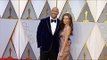 Dwayne Johnson and Lauren Hashian 2017 Oscars Red Carpet