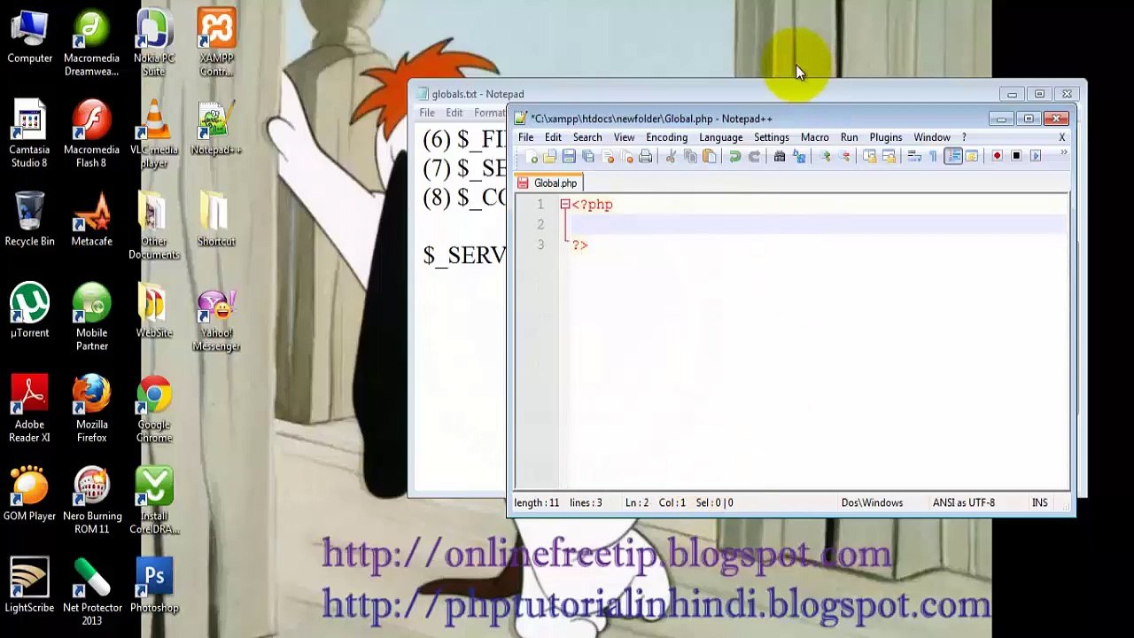 PHP Tutorial in Hindi-Urdu 26-Introduction SERVER Variable with Example_x264