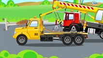Emergency Cars - The Red Fire Truck & Fire in the City - Cars & Trucks Cartoon for children