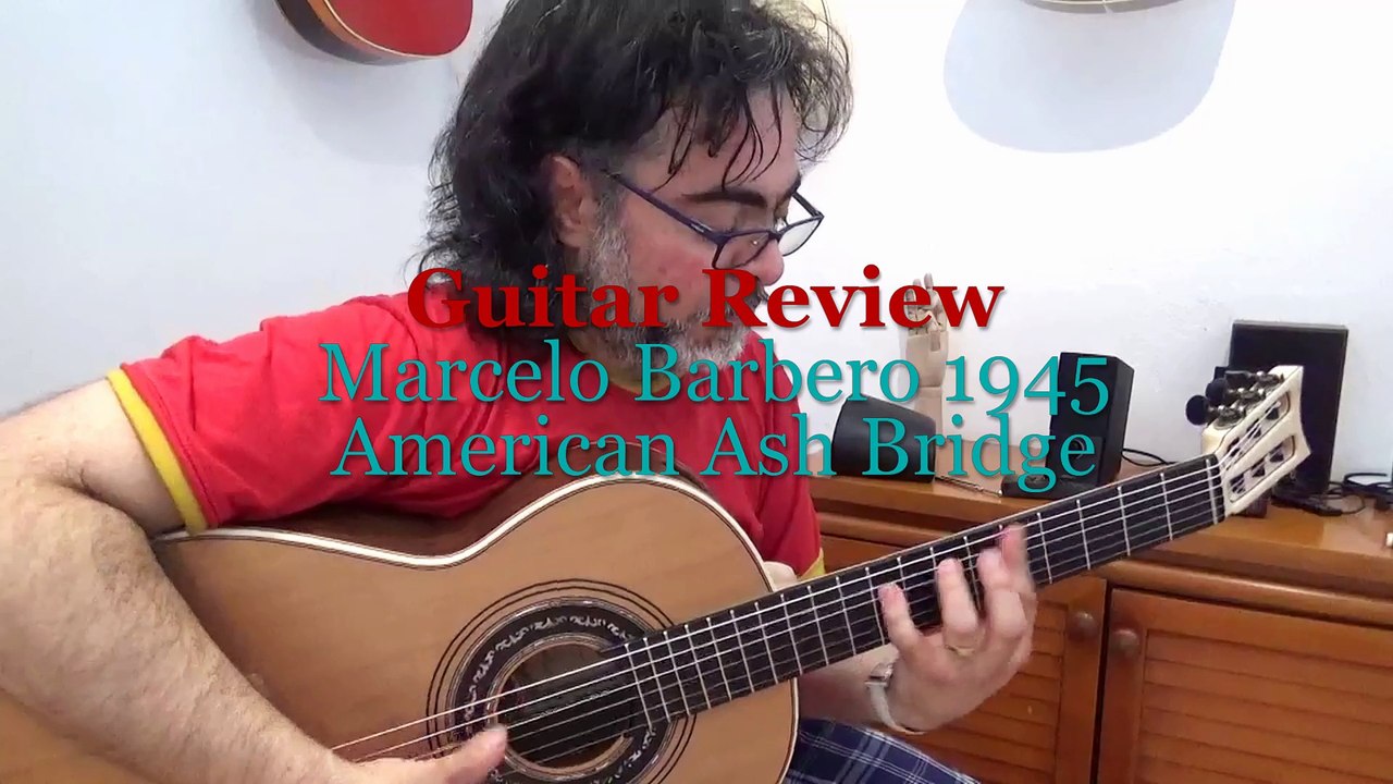 Marcelo Barbero 1945 Ash Bridge Flamenca Negra Review (with zero fret) Andalusian Guitars Spain