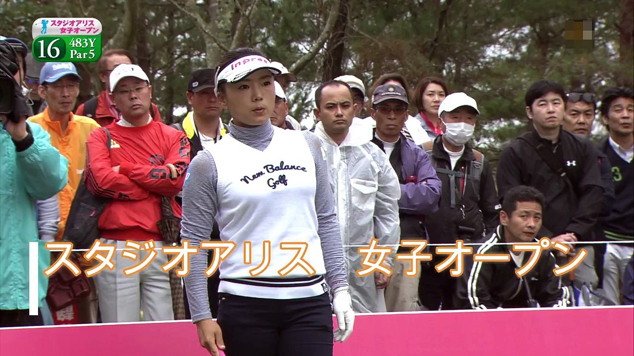 スタジオアリス女子オープン2017　1日目　Studio Alice Women's Open 2017 1stround LPGA GOLF tournament japan