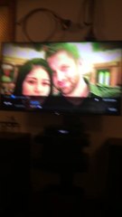 A woman says "Someone killed himself!"