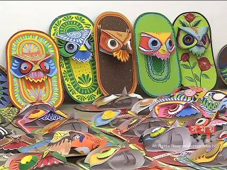 প্রায় মাঝামাঝি পর্যায়ে রয়েছে চারুকলার মঙ্গল শোভাযাত্রার প্রস্তুতি