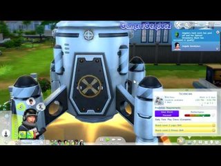 Nael Naik Roket! :D | The Sims 4 "Dustin & Angela" - part 200