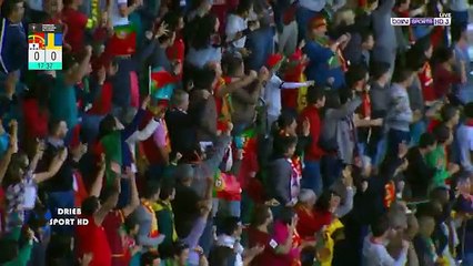 اهداف كريستيانو رونالدو على السويد - تعليق حسن العيدروس- HD 1080i