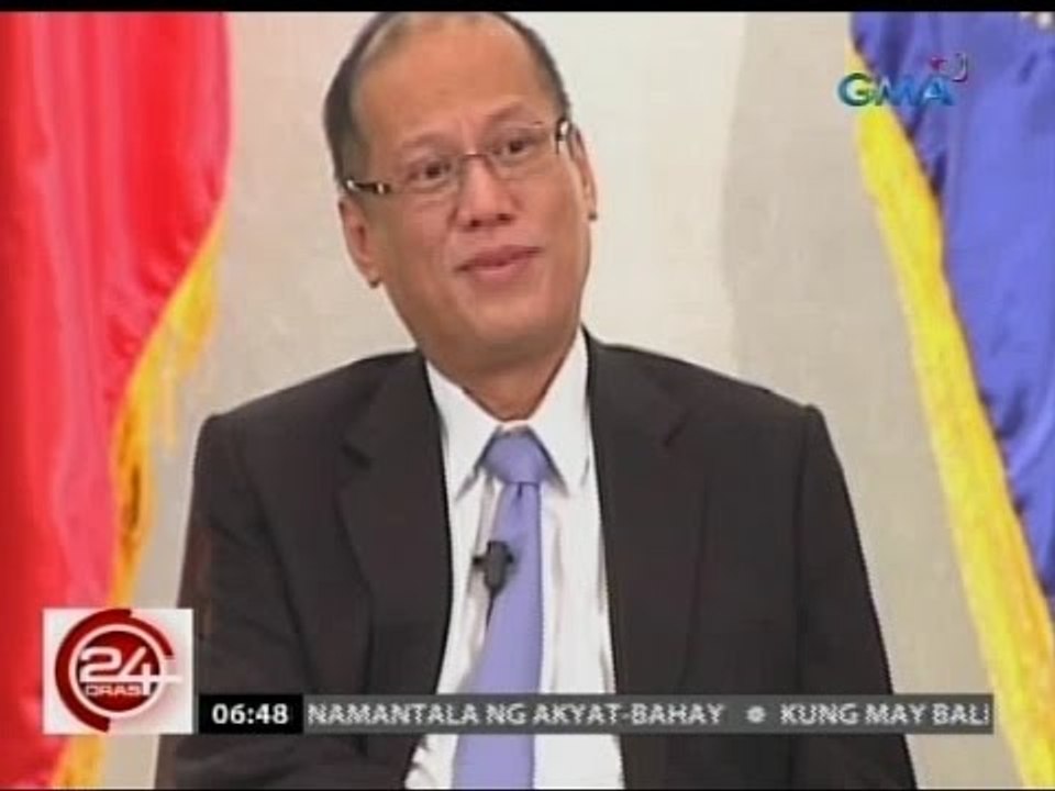 24Oras: Apela ni PNoy, itigil na ang bangayan at ituon ang debate sa mga isyu