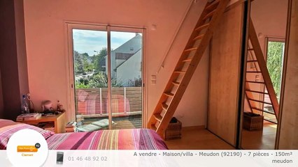 A vendre - Maison/villa - Meudon (92190) - 7 pièces - 150m²