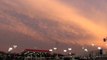 Clouds in Scranton Wilkes Barre area of Pennsylvania near sunset