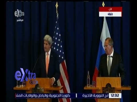 غرفة الأخبار | مؤتمر صحفي مشترك لكيري ولافروف حول الأزمة السورية