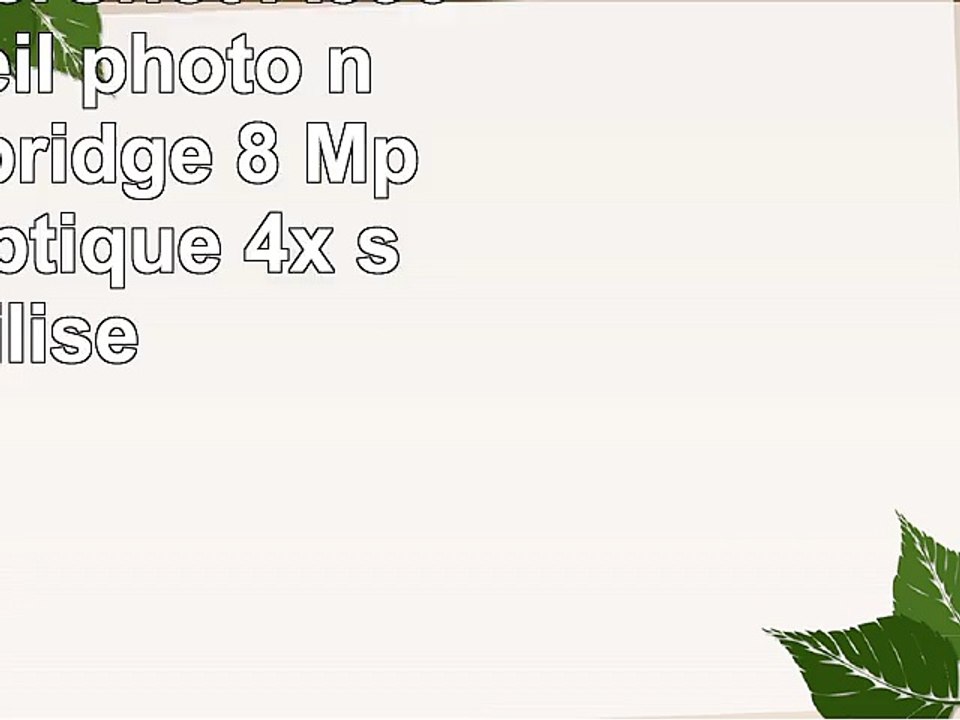 Canon PowerShot A590 IS appareil photo numérique bridge 8 Mpix Zoom optique 4x stabilisé