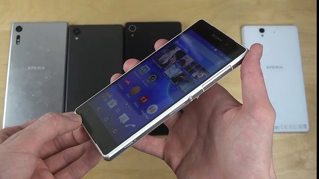 Sony Xperia XZ, Xperia X, Xperia Z3+, Xperia Z2 & Xperia Z Design Comparison!