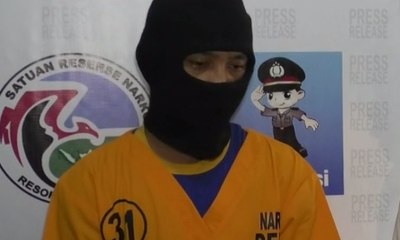 Polsek Depok Ringkus Pengedar Sabu Ratusan Juta Rupiah