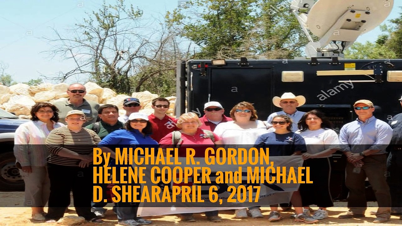 He said Mr. Trump had concluded after seeing the results of the chemical attack that the United States could no longer “turn away, turn a blind eye.”