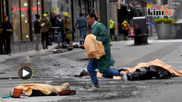 Stockholm truck attack kills 4; suspect held on suspicion of terror
