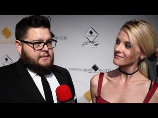 Charley Koontz Interview 53rd Annual CAS Awards Red Carpet