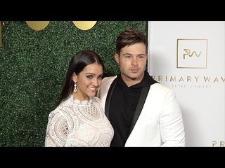 Cody Longo and Stephanie Longo 2017 Primary Wave Pre-Grammy Event Red Carpet