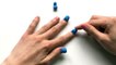 DIY Play Doh Nails  to make fake nails with pl