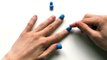 DIY Play Doh Nails  to make fake nails with pl