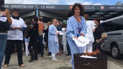 Hôpital: le questionnaire travail contesté