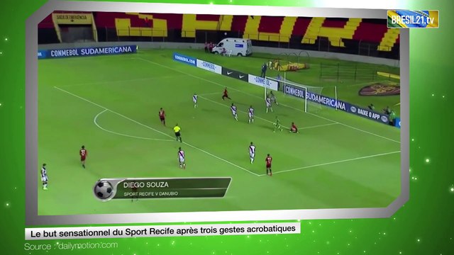 Le but sensationnel du Sport Recife après trois gestes acrobatiques