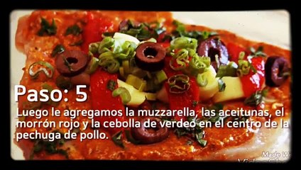 RECETA DE PECHUGA DE POLLO AL HORNO CON QUESO Y TOCINETA