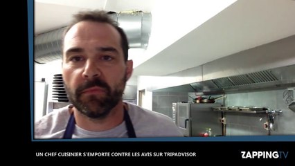 Un chef pousse un gros coup de gueule contre les critiques sur Tripadvisor