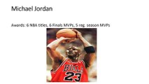 The 5 best NBA basketball players of all time